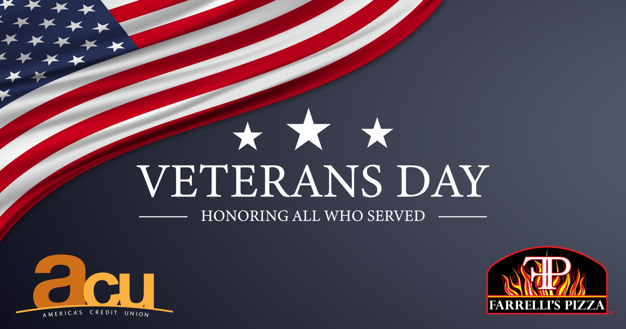Veterans Day Pizza Giveaway America's Credit Union