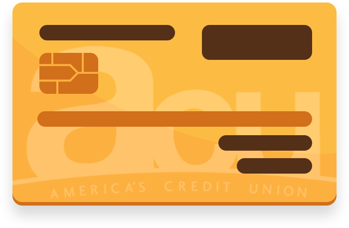 Personalized VISA Debit Card