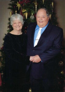 Leon and Carol Wittner at the Annual ACU Christmas Banquet