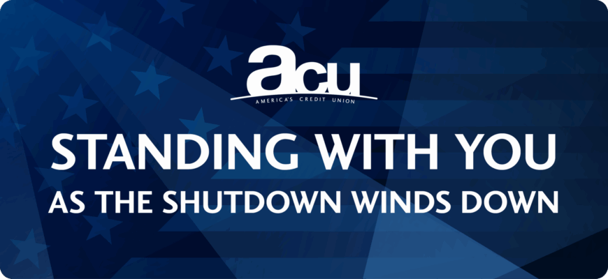 Standing With You as the Shutdown Winds Down